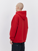 Худи с начесом (красный)