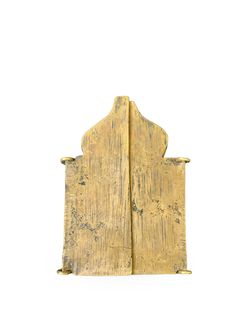 Антикварный складень «Тихвинская богоматерь»