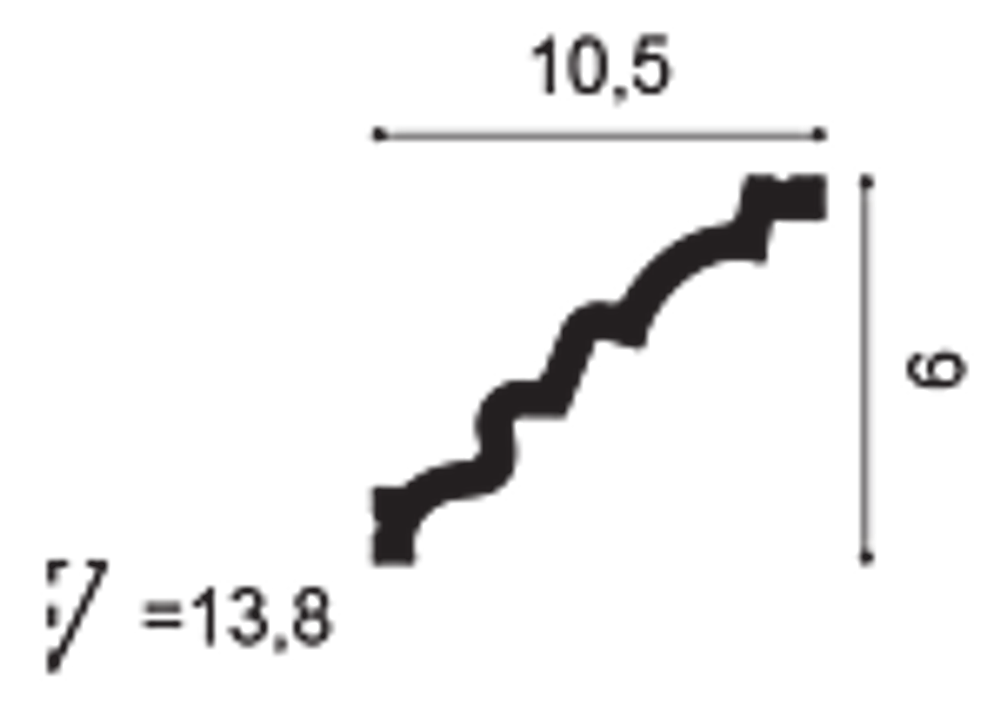 Карниз Orac Decor C326 MANOIR
