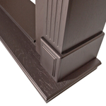 Каминокомплект Real Flame Carolina 24/25,5 DN с очагом Saphir 25,5