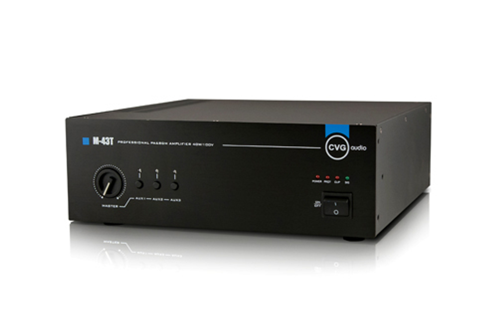 CVGAUDIO M-43T Трансляционный микшер-усилитель