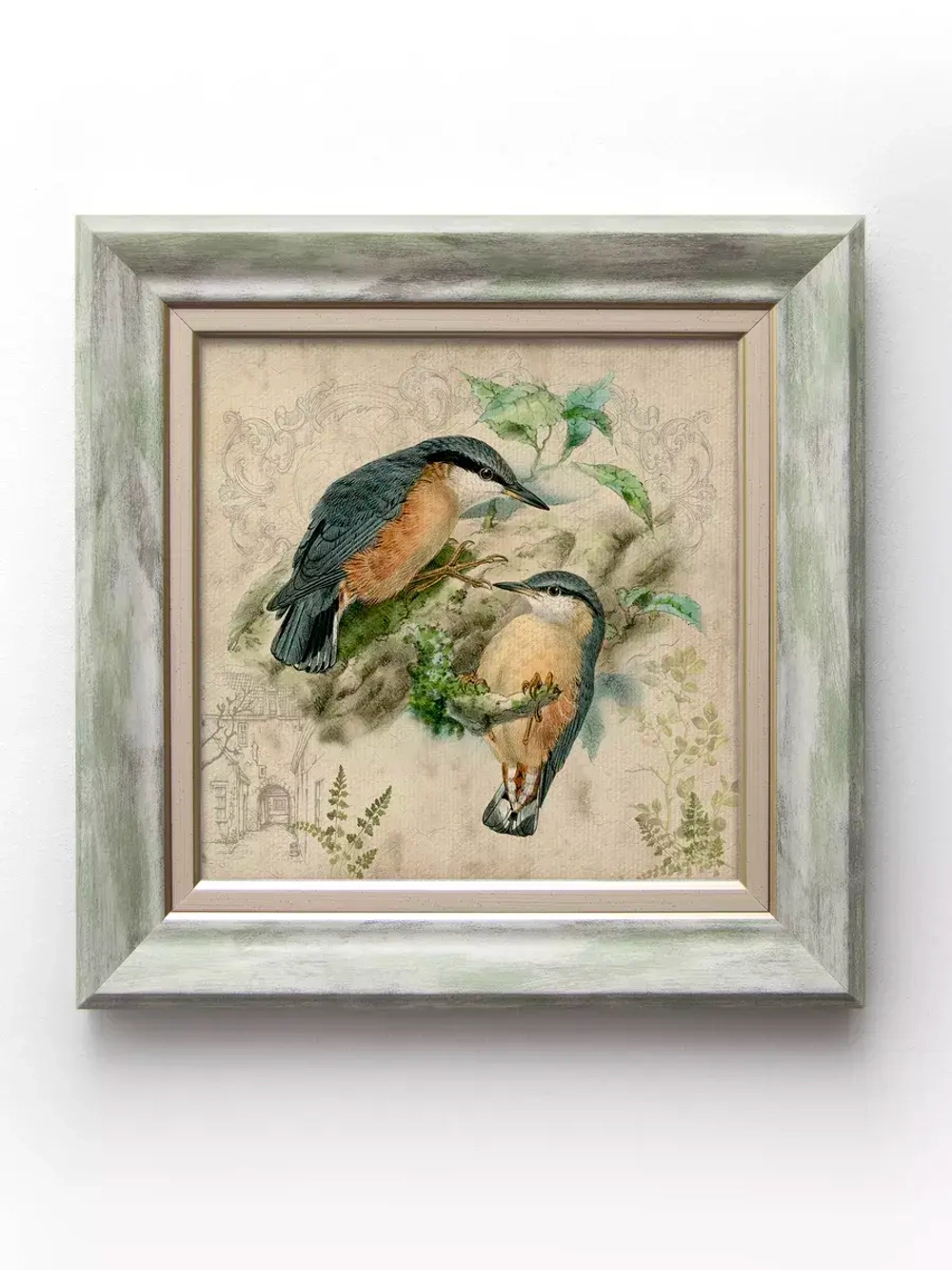 Картина на стену интерьерная на холсте 27,5*27,5 см