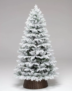 Искусственная елка Пермская заснеженная 120 см., Литая хвоя+ПВХ, ЕлкиТорг (274120)