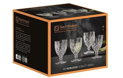 NOBLESSE - Набор фужеров 4 шт. низких 230 мл бессвинцовый хрусталь (set 4 pcs)