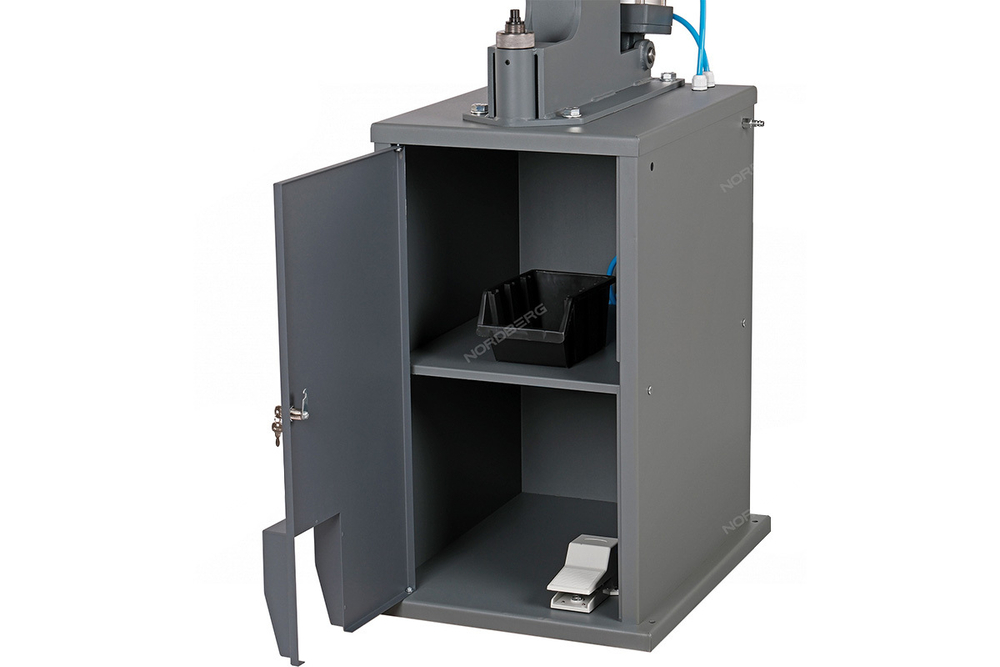 NORDBERG (NR8TM) Пневматический станок для заклепки тормозных колодок, цилиндр 160, с тумбой