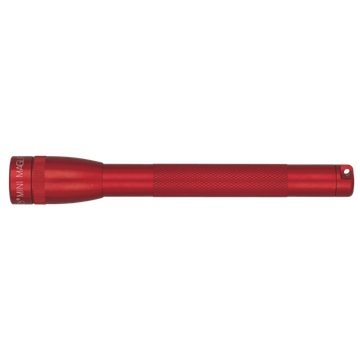 Фонарь Maglite Mini 2AAA модель M3A 032 красный в коробке