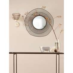 Светильник настенный vinger, 25х30х33 см, белый/золотой