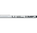 МАРКЕР ПЕРМАНЕНТНЫЙ ЗУБР МП-100 БЕЛЫЙ 1ММ 06320-8