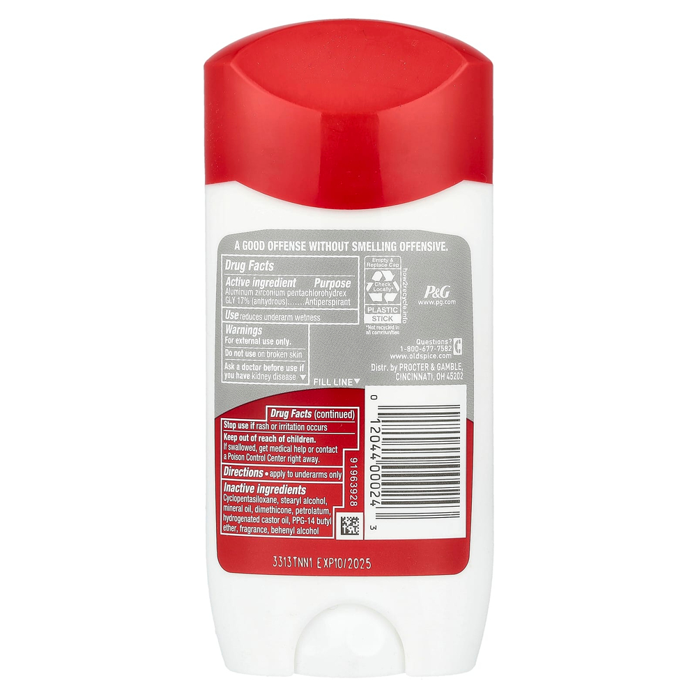 Old Spice, Антиперспирант и дезодорант High Endurance®, свежий, 85 г (3 унции)