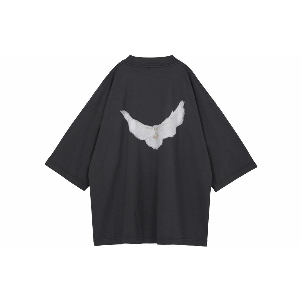 YEEZY x Gap x Balenciaga Dove 3/4 Sleeve Tee, унисекс, глубокий серый
