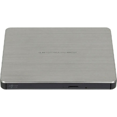Внешний оптический привод LG DVD-RW GP60NS60 ext. Silver Slim Ret. USB2.0 (совместим с 3.0)