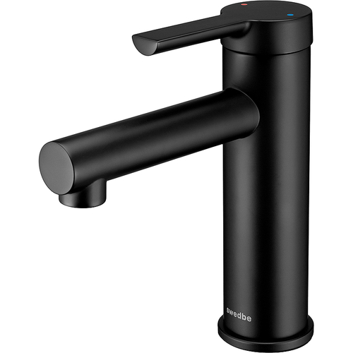 Смеситель для раковины Swedbe Diana 1010B Черный матовый