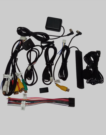 Комплект проводов для Android магнитол (4G SIM) с микрофоном+фишка питания
