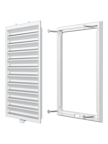 Решетка 150*200 RZN вентиляционная разъемная сетка 150х200 пластик ERA title=