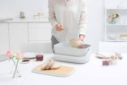 Brabantia Хлебница с деревянной крышкой