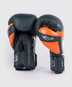 Перчатки боксерские Venum Elite Navy/Silver/Orange