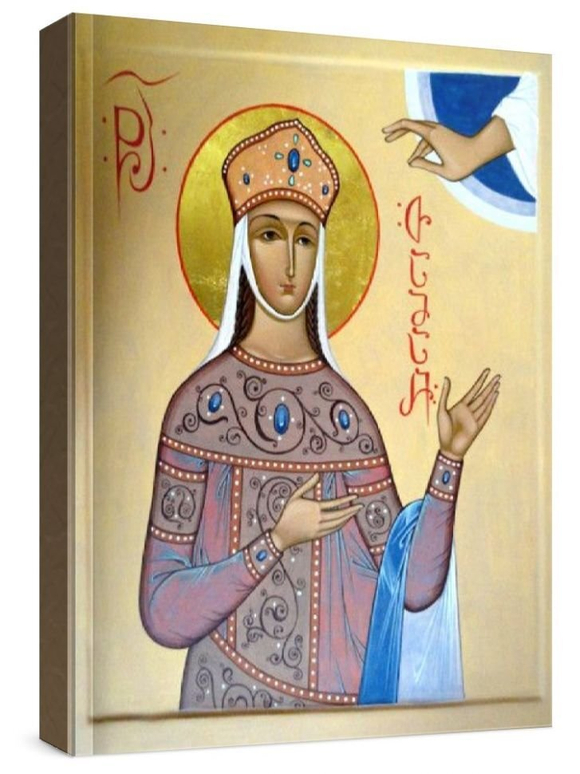 Тамара Грузинская (рукописная икона)