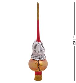 Элита НФШ-1606/2 Ел. украшение Верхушка «Снеговик» 30 см