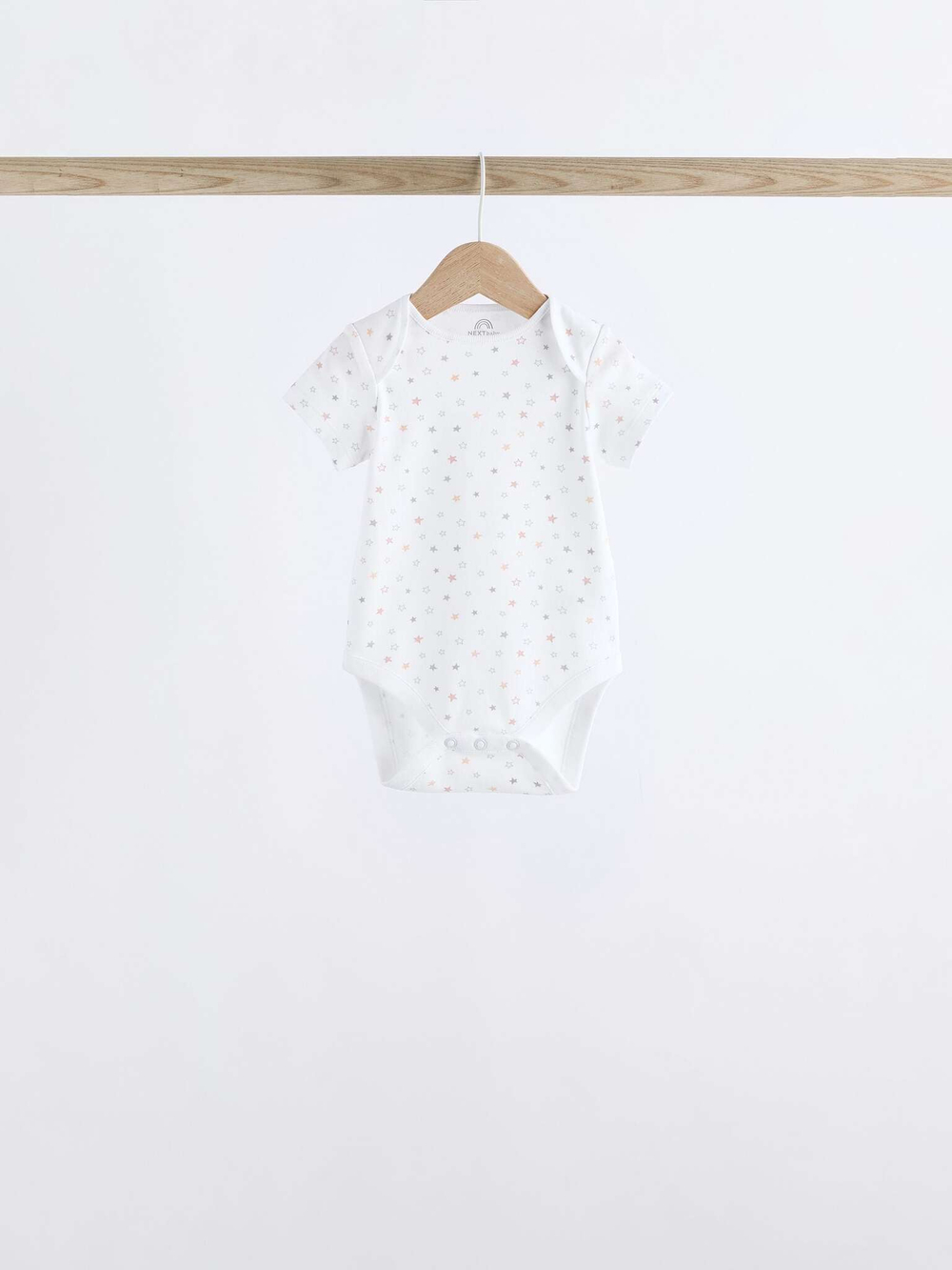 Боди с коротким рукавом для малышей Next K79-886, 7 шт., Белый