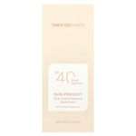 Thank You Farmer, Sun Project, минеральное солнцезащитное средство с рисовым оттенком, SPF40, 50 мл (1,69 жидк. Унции)