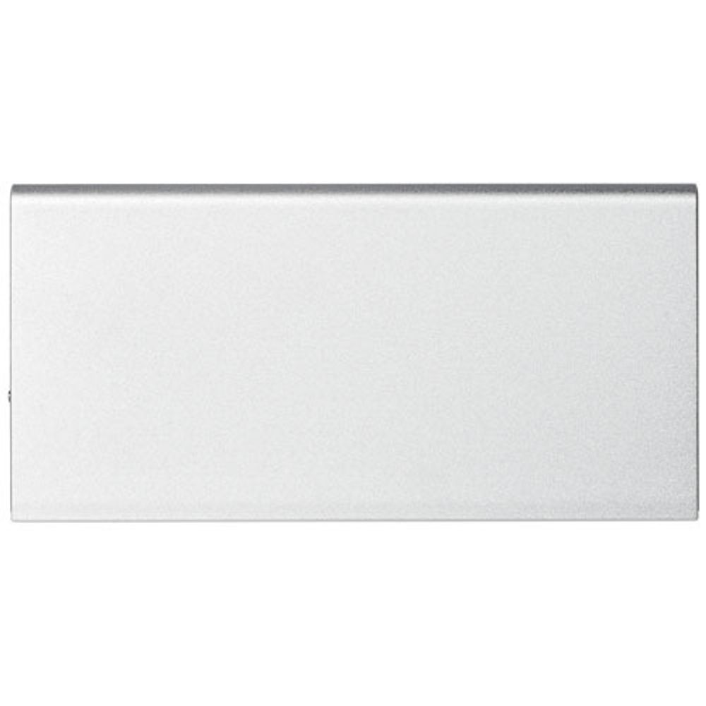 Алюминиевое портативное зарядное устройство Plate 8000 мА∙ч