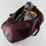Спортивная сумка Hardcore Training Barrel L Burgundy