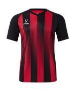 Футболка игровая Jogel Camp Striped Jersey, красный R2/черный 99