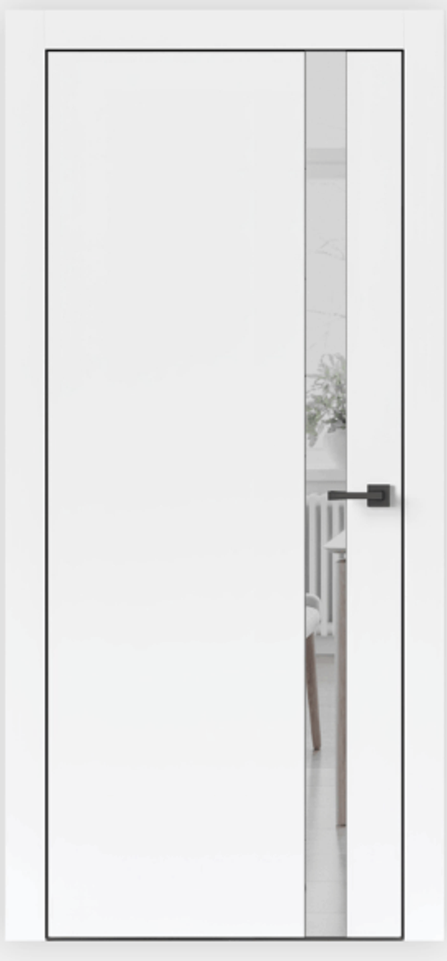 Дверь межкомнатная ПРИМА зеркало с кромкой ПВХ