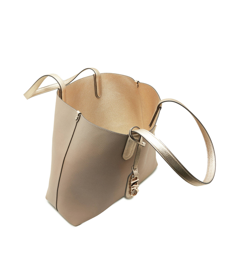 Шопер двухсторонний + поясная сумка Michael Kors - золотой(30H3GZAT4M)