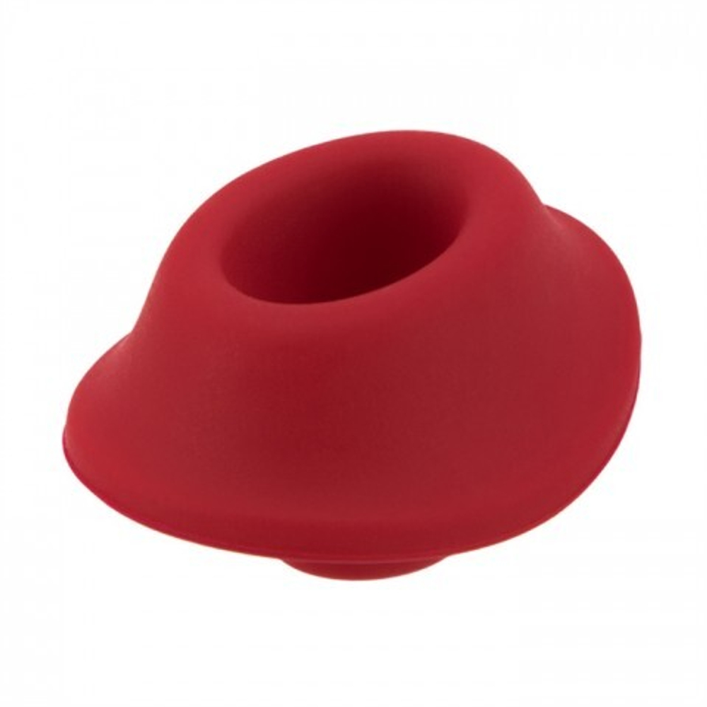 Стимулятор клитора бесконтактный Womanizer Premium, красный/золотой