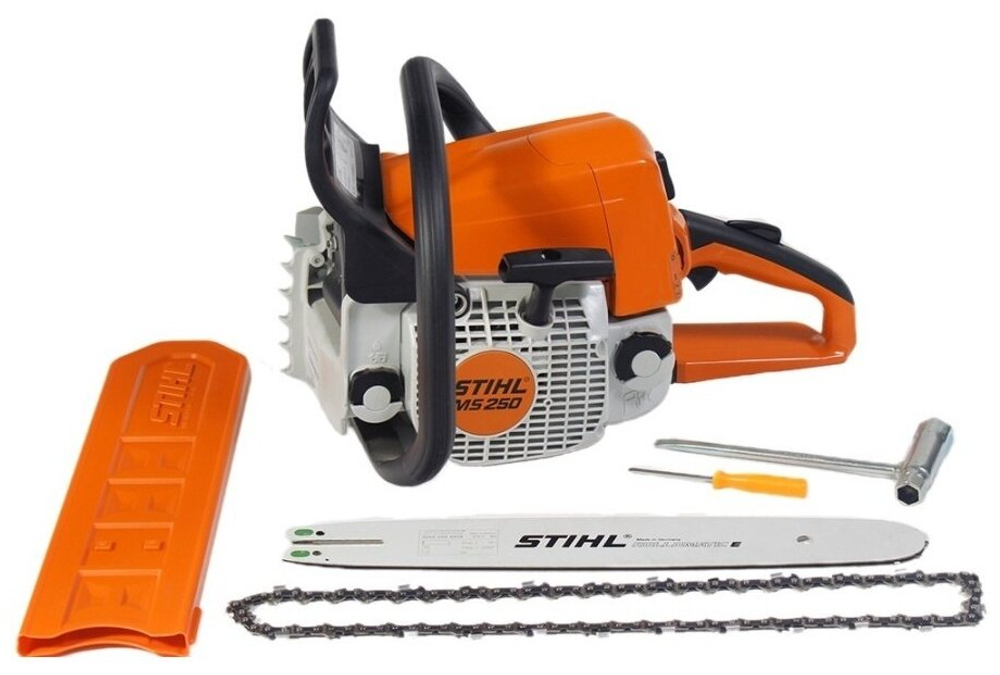 Бензиновая пила STIHL MS 250 с шиной 40 см (16") 3.1 л.с ОРИГИНАЛ