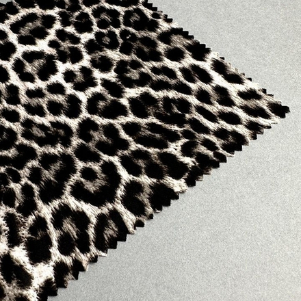 Атлас-стрейч, темный леопард