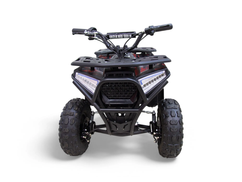 Комплект для сборки квадроцикла Motax GRIZLIK MIDI E1000 BW черный-красный камуфляж