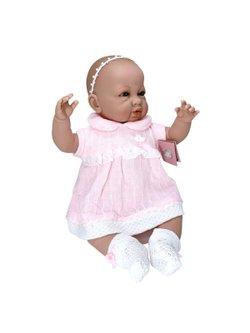 Кукла Berbesa 50см SARA с подушкой в пакете (5206K)