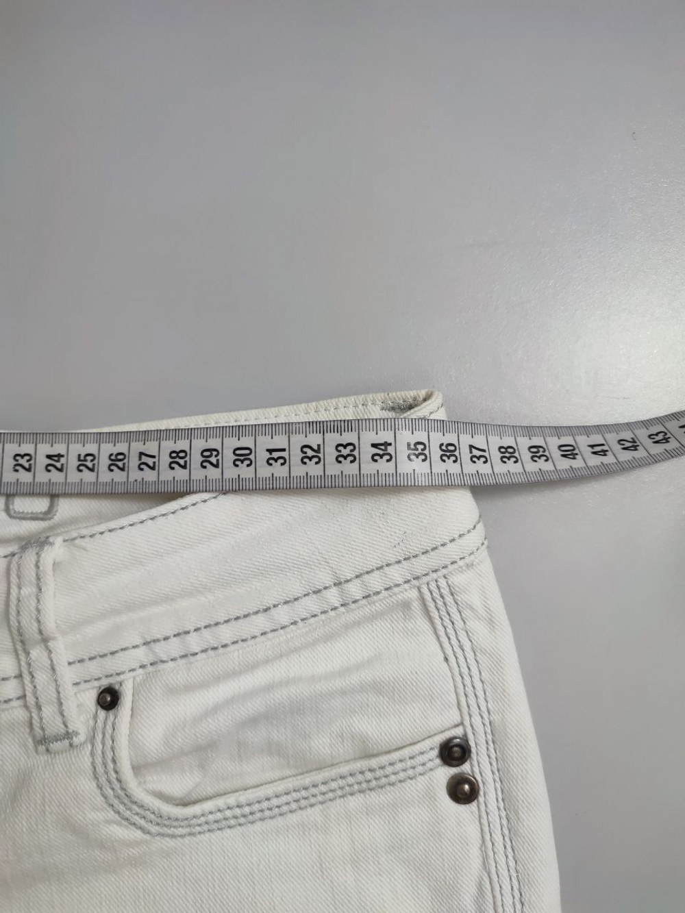 Брюки-капри Amisu джинсовые 42 размер