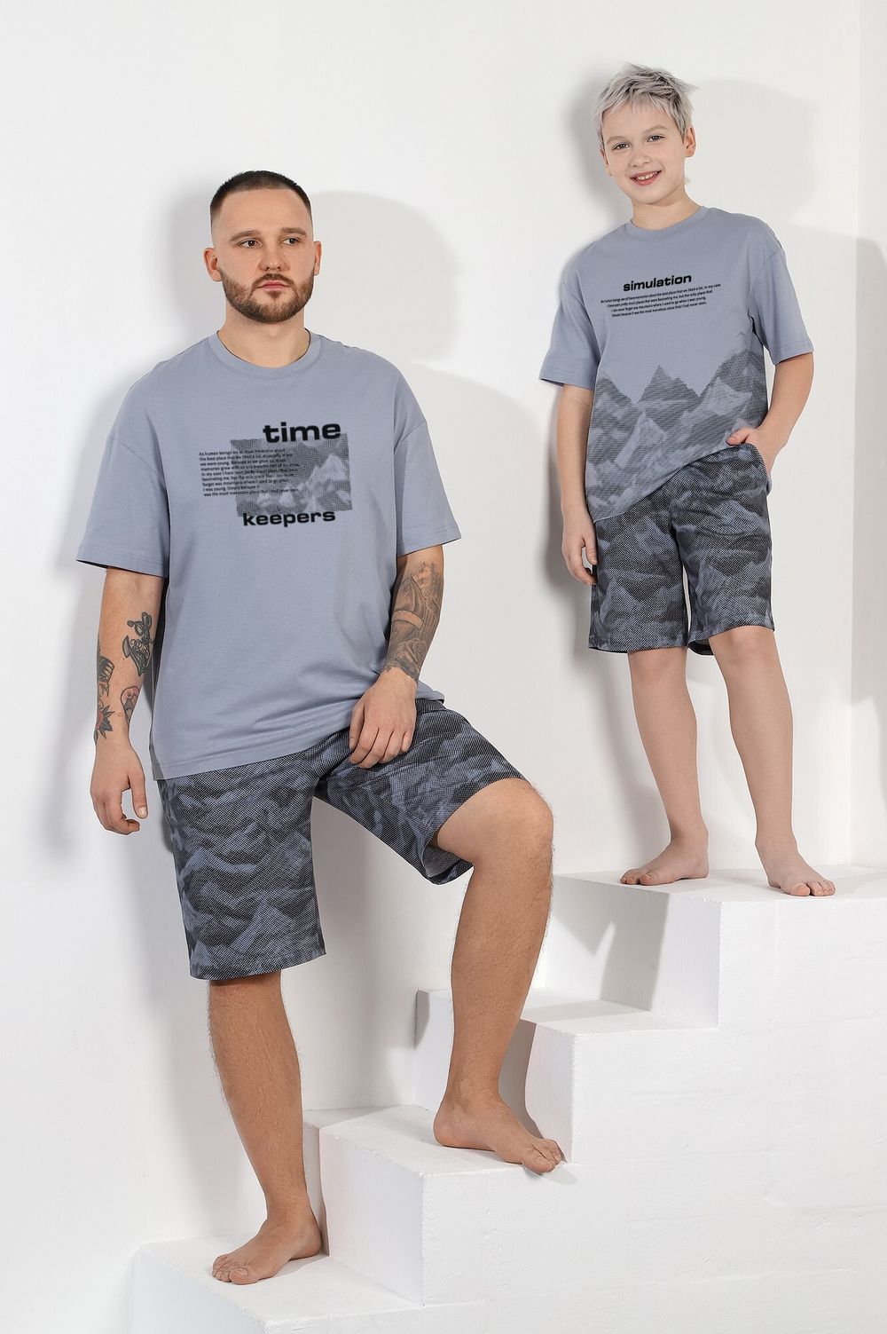 Костюм для мальчика Горец-2 Виотекс СЕРЫЙ