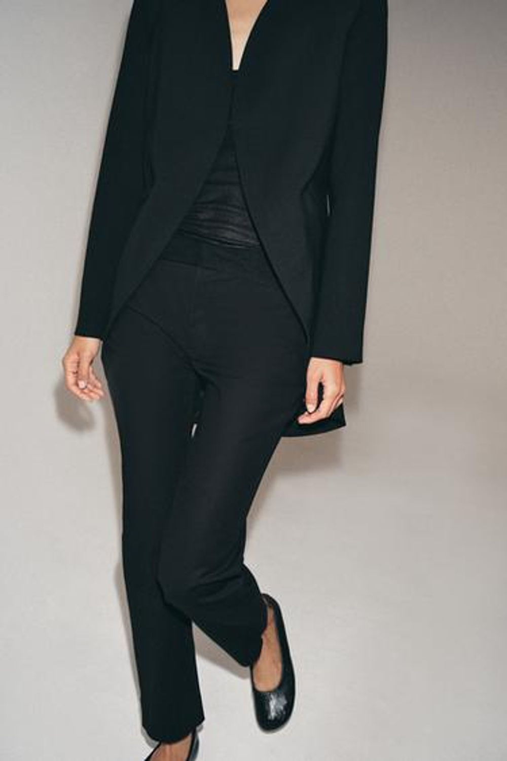 ZW COLLECTION Брюки-капри с заниженной талией - ZARA