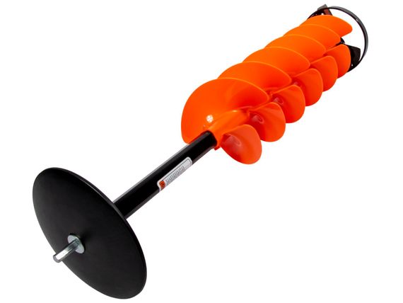 Шнек ледобура с адаптером под шуруповерт Rextor THUNDERBOLT пласт. спираль 150мм