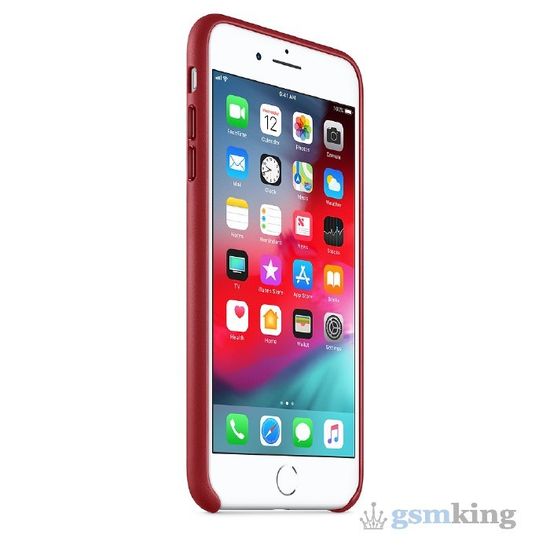 Apple Leather Case iPhone 8/7 Plus Product Red (Красный)