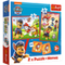 Puzzle - &quot;2in1 + memos&quot; - PAW Patrol team in action / Viacom