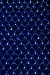 Электрическая сетка 200 ламп, 1,5х2 м., синий цвет (SET2-blue)