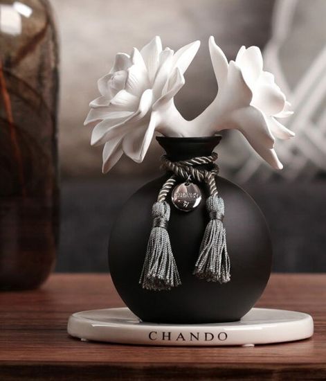 Lotus Glace, ароматический диффузор с необычными палочками, Chando