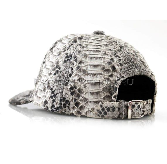 Бейсболка из кожи питона AC-59