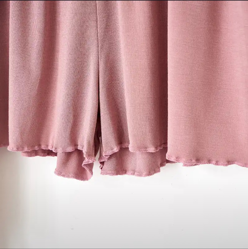 ДО БАМБУК Двойка Лапша Кофта С Кор Рукав Штаны