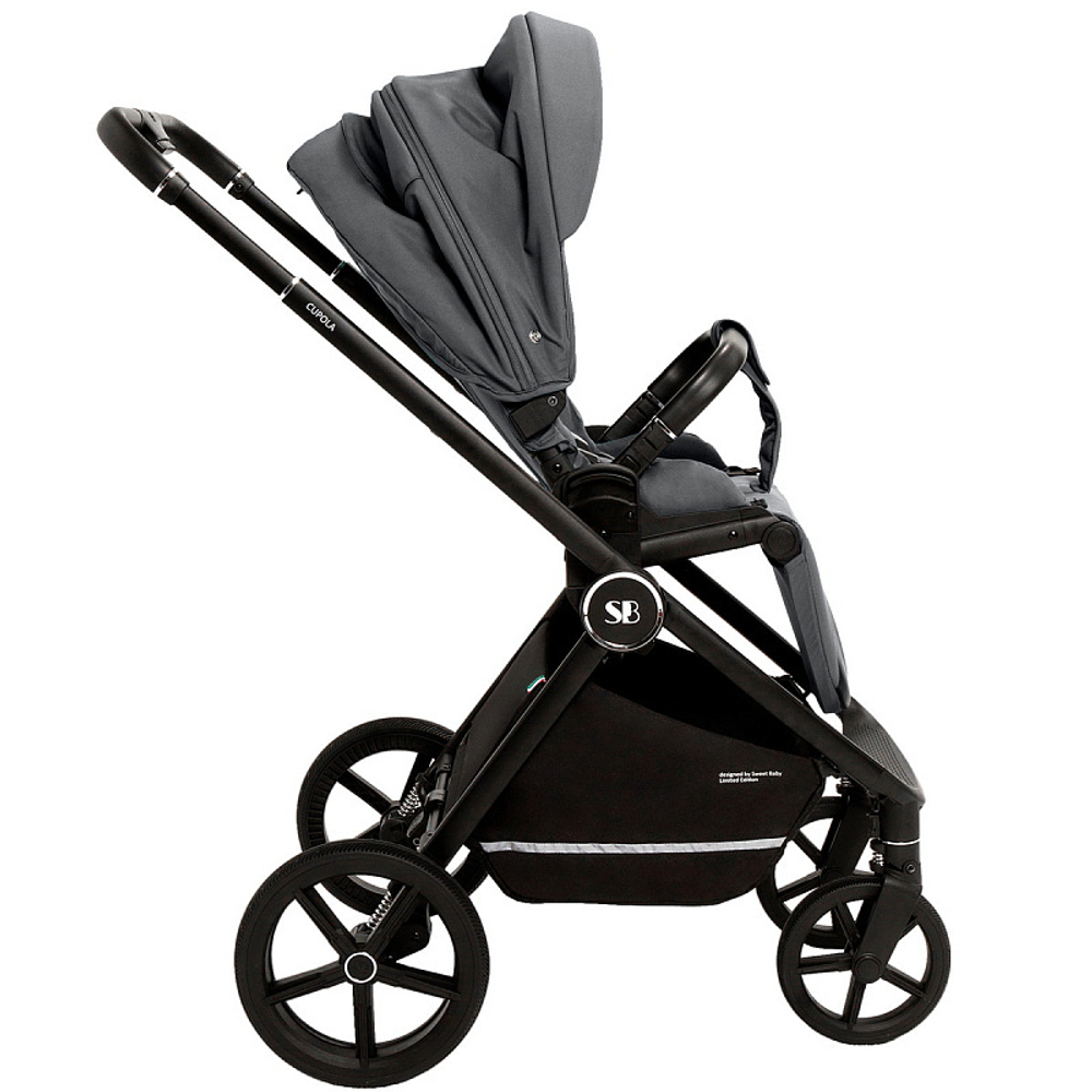 Детская коляска Sweet Baby Cupola New 3 в 1 Slate Grey
