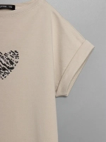 Платье туника оверсайз для девочки