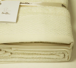 Набор полотенец 3 шт Devilla Baht&Co экрю