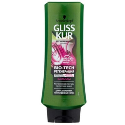 GLISS KUR бальзам  BIO- TECH Регенерация 400 мл.