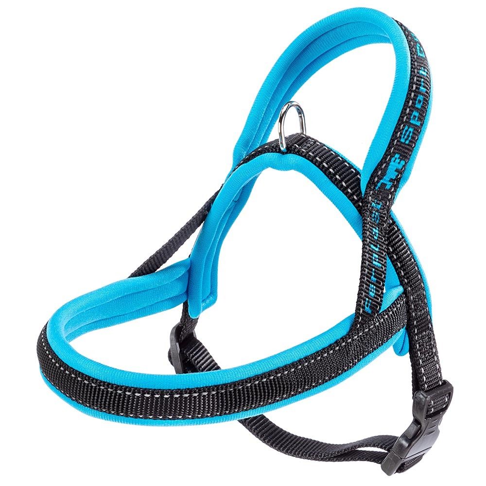Шлейка Ferplast SPORT DOG P XS голубая 19х29х29