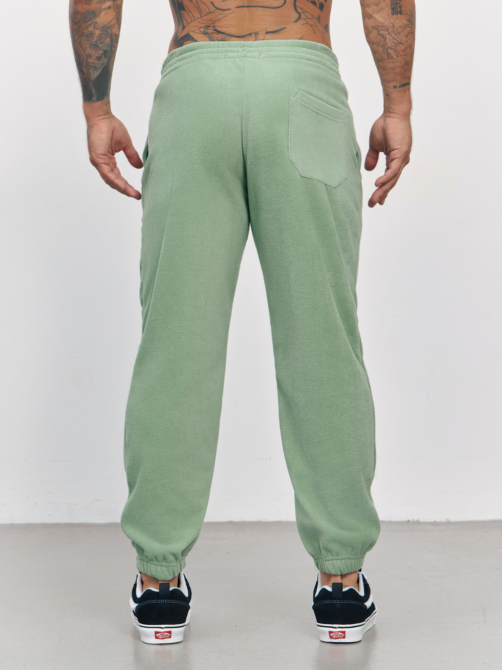 Брюки флисовые(зеленый)